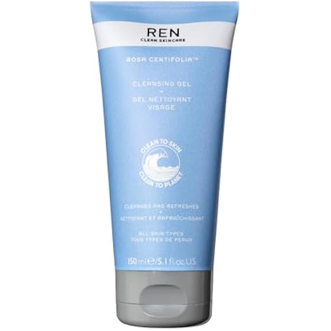 REN CLEAN SKINCARE ROSA CENTIFOLIA CLEANSING FACIAL GEL 150 ML - Image 1